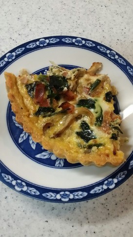 糖質制限 大豆粉で美味しいキッシュ♪