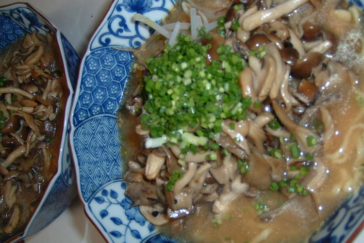 きのこラーメン レシピ 作り方 By Monemaruku クックパッド