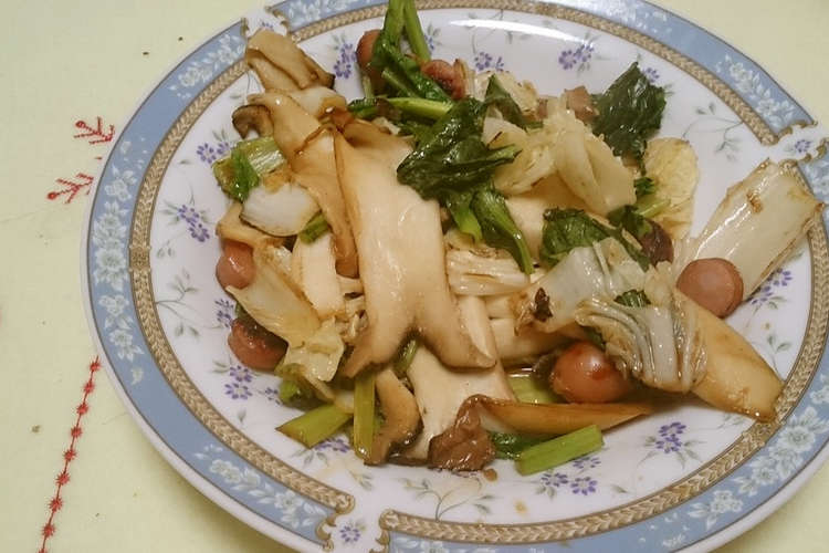 エリンギの白菜炒め レシピ 作り方 By 花 Pannaパンナ クックパッド 簡単おいしいみんなのレシピが374万品