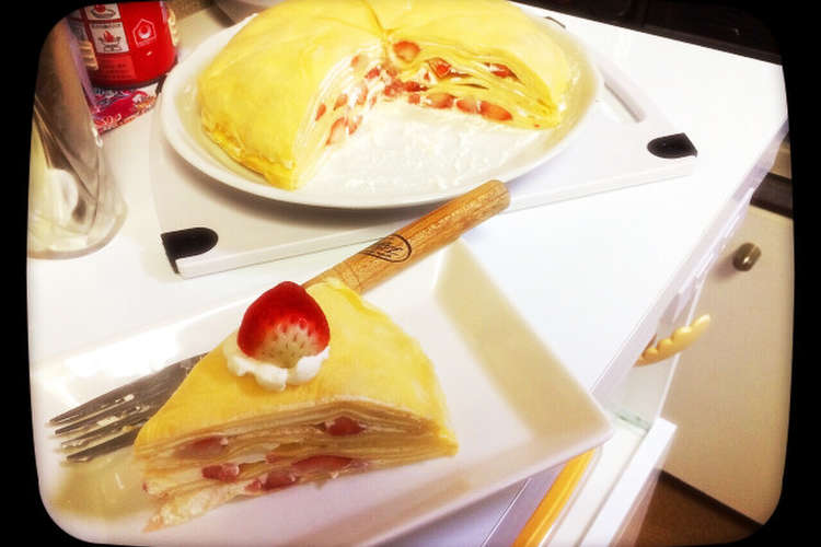 簡単ミルクレープ レシピ 作り方 By Aya36 クックパッド