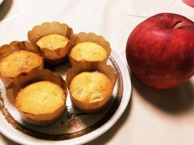りんごの米粉マフィン♡の写真