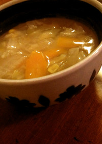 野菜あんかけスープ
