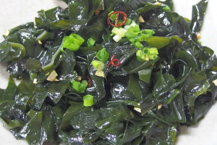 大量消費に ワカメのペペロンチーノ レシピ 作り方 By Rikosan クックパッド 簡単おいしいみんなのレシピが354万品