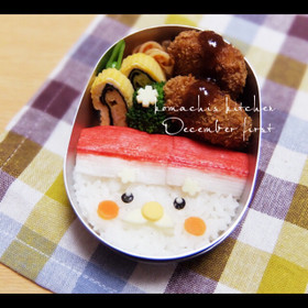 キャラ弁♡サンタさん クリスマス