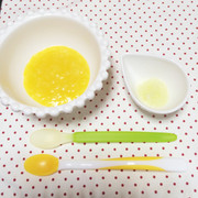 離乳食初期⁑たまねぎペーストの写真