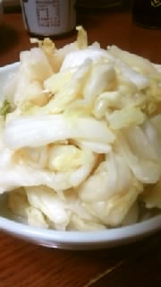 「塩麹と甘酒」で漬ける白菜・応用自在!