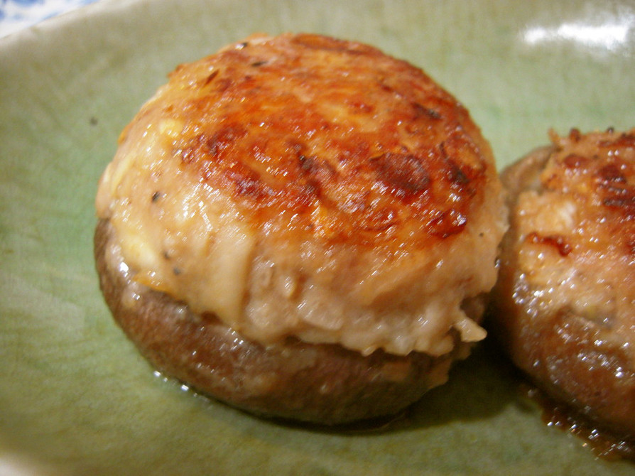 食べ応え満点＊肉厚しいたけの肉詰め＊の画像