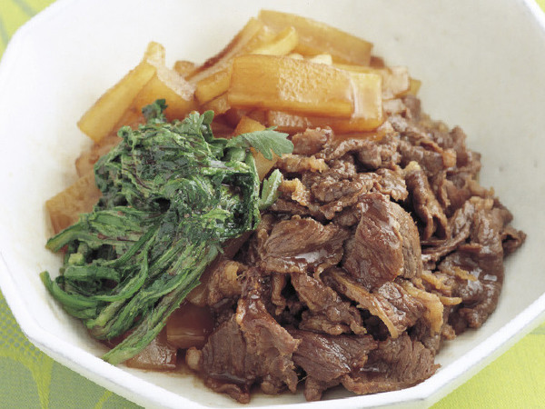 牛肉と大根のすき煮