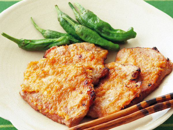 豚肉の香味みそ焼き
