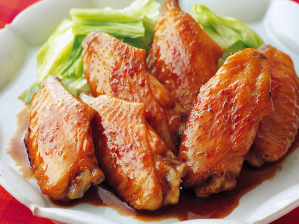 手羽中の照り焼き