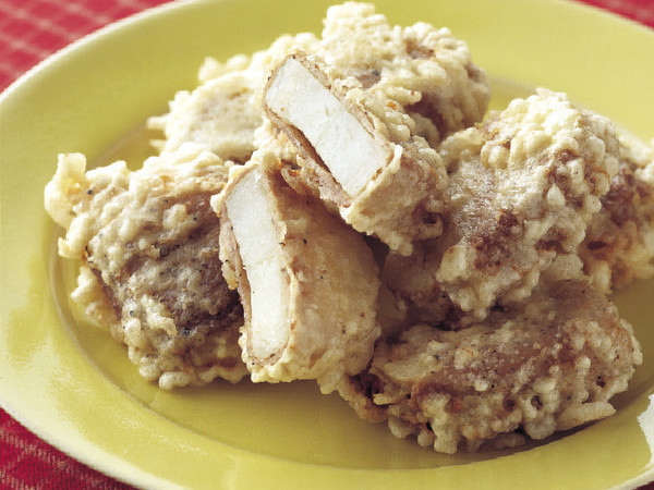 じゃがいもの肉巻き天ぷら