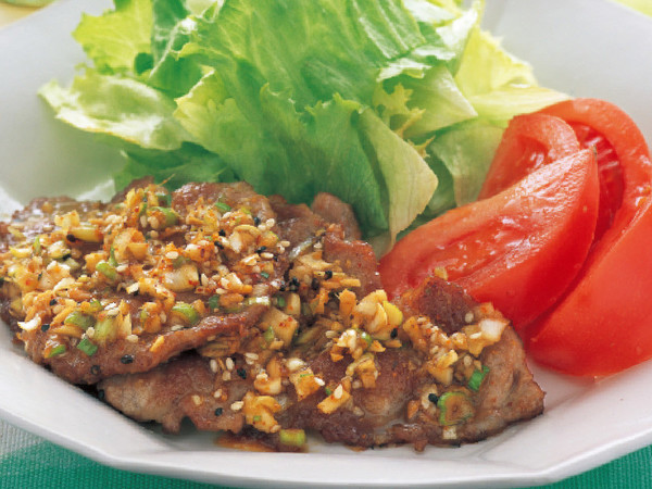 豚肉の香味焼き