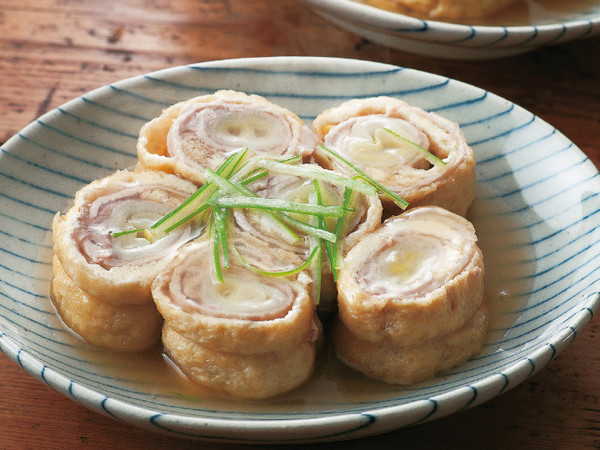 ねぎの信田巻き煮