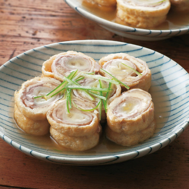 ねぎの信田巻き煮 By オレンジページ クックパッドダイニング