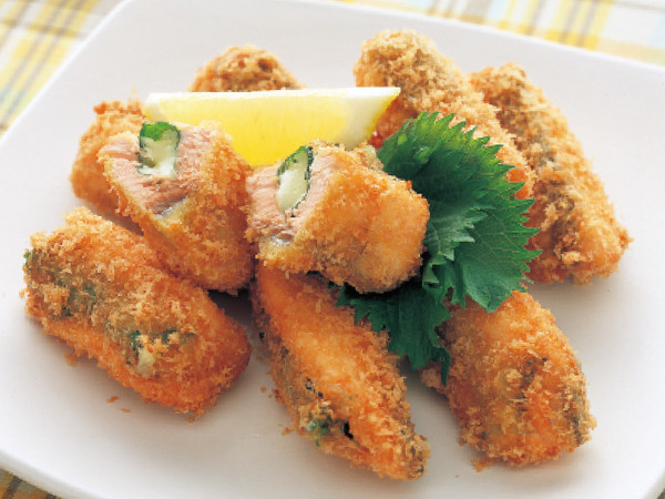 鮭のしそチーズフライ