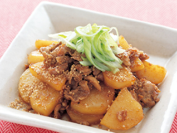 じゃがいもと豚肉のスタミナ炒め