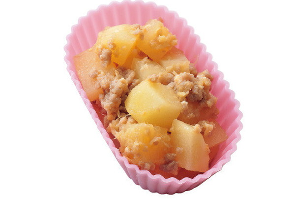 じゃがいもの肉みそ煮