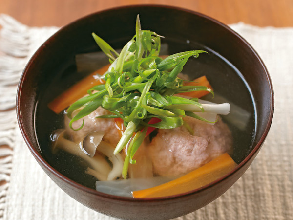 鮭のつくね汁