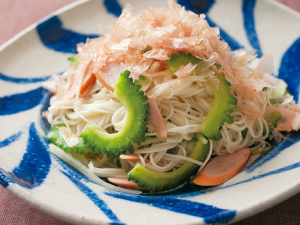 ゴーヤーのそうめんチャンプルー