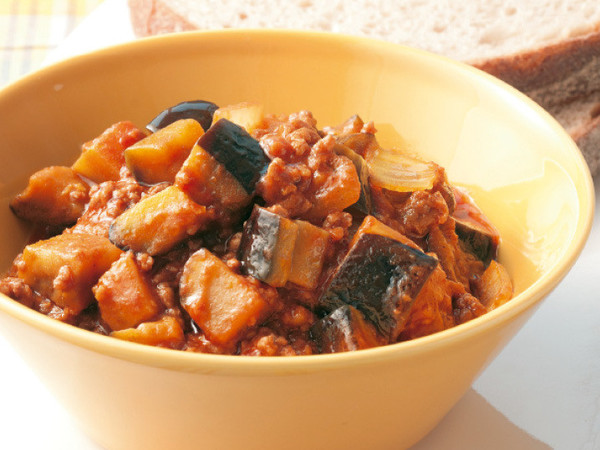 なすのキーマカレー