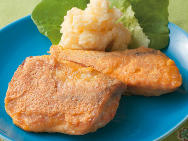 鮭のチーズピカタ