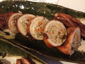 圧力鍋で作る柔らか美味しいイカめし♪