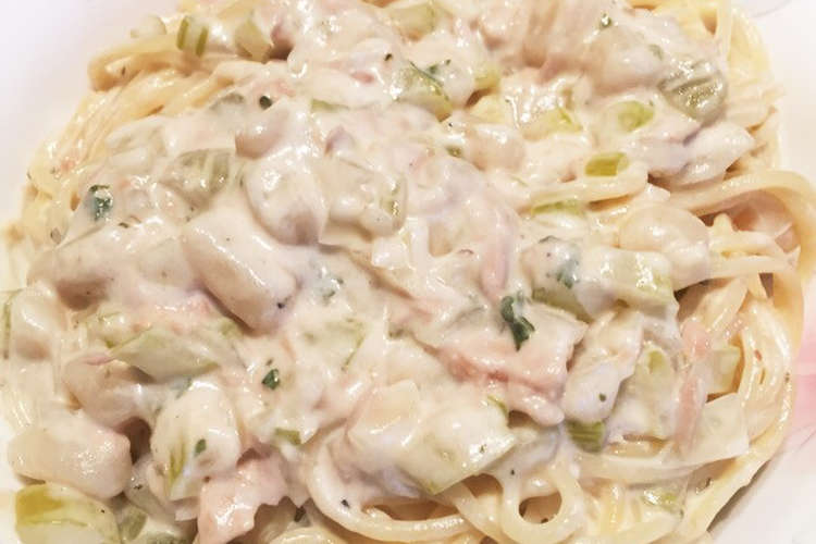 クラムチャウダー缶でクリームパスタ レシピ 作り方 By マム クックパッド 簡単おいしいみんなのレシピが360万品
