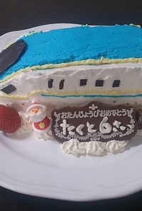 北陸新幹線E7系かがやきケーキ