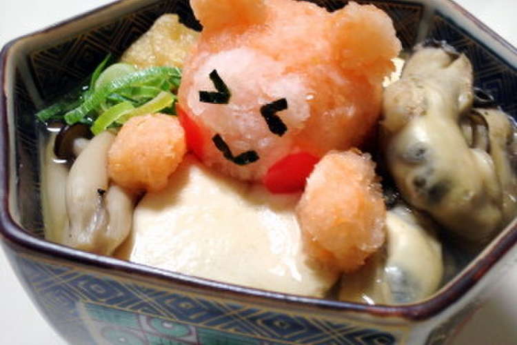 牡蠣とハゲの鍋 薬味はナベ猿君で レシピ 作り方 By 苺奈ママ クックパッド 簡単おいしいみんなのレシピが353万品