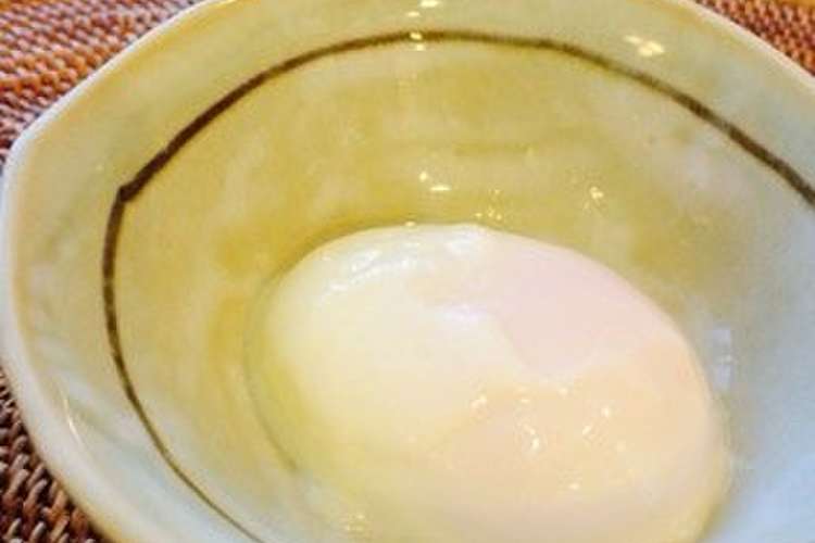 冷たい卵と沸騰させたお湯でラクラク温泉卵 レシピ 作り方 By Yukacomugi クックパッド 簡単おいしいみんなのレシピが361万品