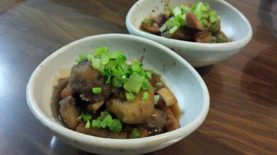 里芋とイカと大根の煮物の画像