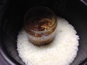 炊飯器で2品同時調理☆カレーライス♪