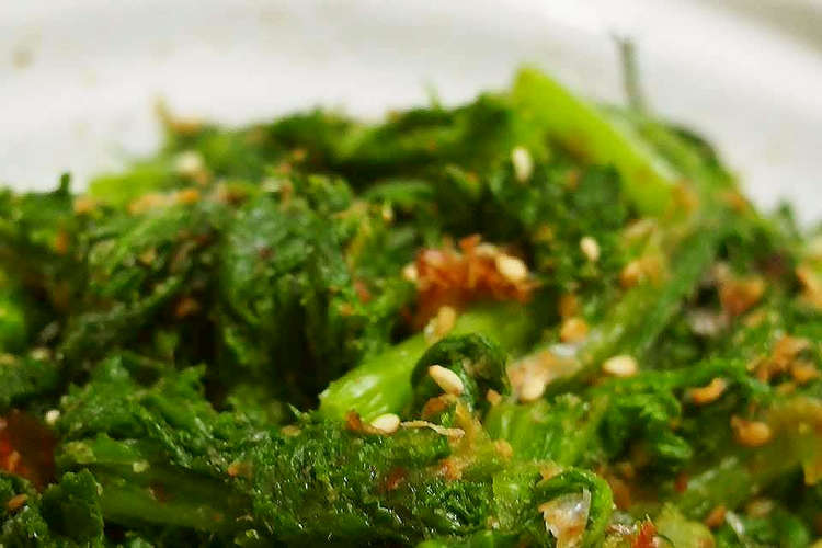 大人の総菜 わさび菜 からし菜の胡麻和え レシピ 作り方 By Harapecoci クックパッド 簡単おいしいみんなのレシピが376万品