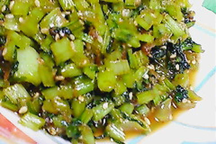 かぶの葉の常備菜 レシピ 作り方 By Kumissy クックパッド 簡単おいしいみんなのレシピが357万品