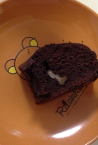 ホームベーカリーDE簡単チョコ胡桃ケーキ