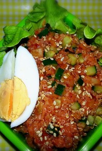ダイエット中の韓国風キヌアサラダ