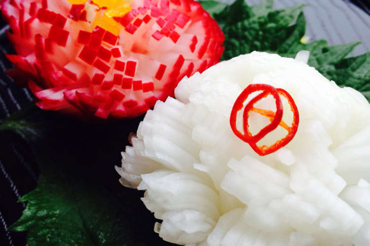 おせちに 紅白菊花かぶ レシピ 作り方 By Limelunch クックパッド 簡単おいしいみんなのレシピが370万品