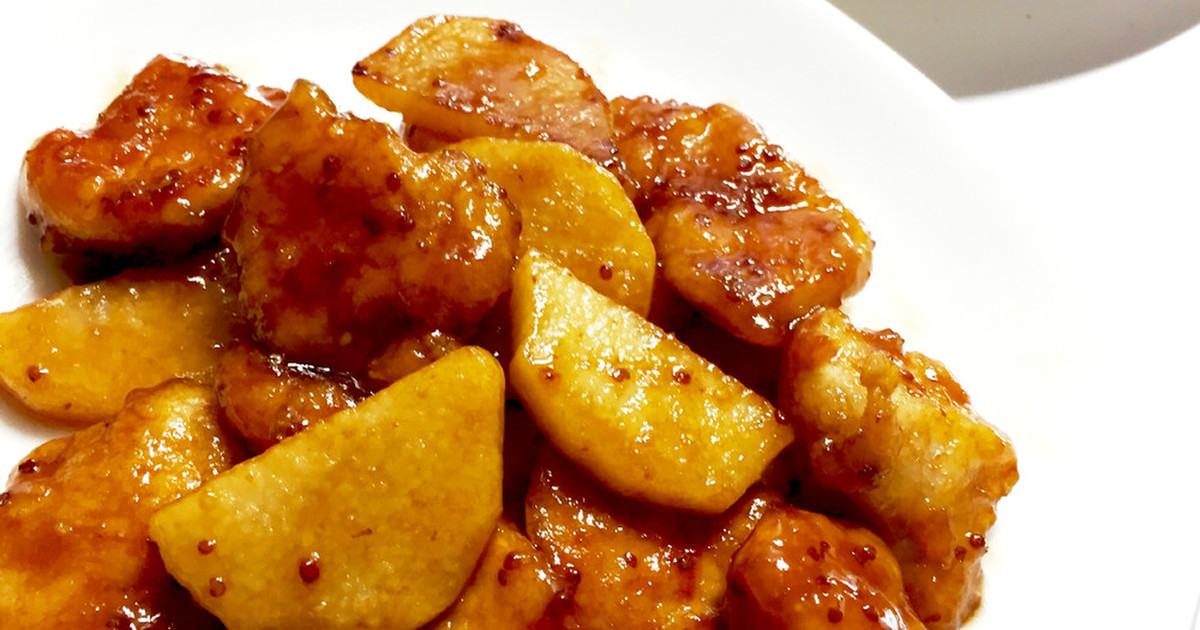 鶏もも肉のハニーマスタードカレーのレシピ