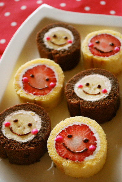 スマイル☆ロールケーキの写真