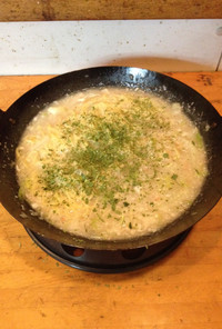蟹と白菜のトロミ麺
