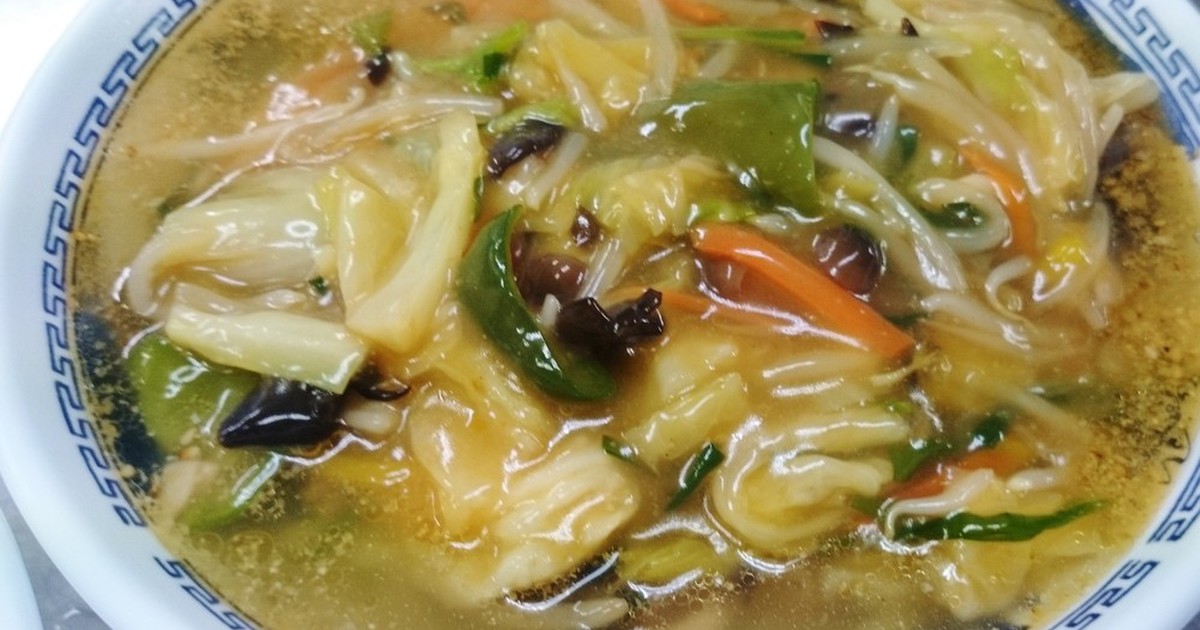 野菜炒め リメイク 餡かけラーメン レシピ 作り方 By Ruri54 クックパッド