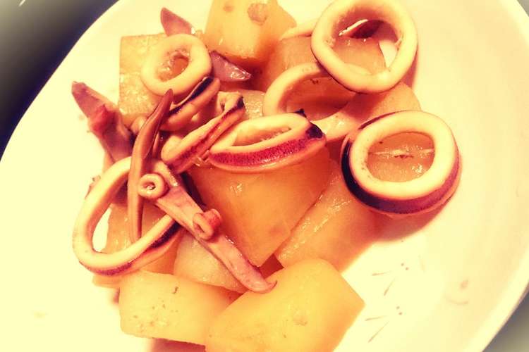 いかと大根で ほっくり冬の定番煮物 レシピ 作り方 By 朱璃庵 クックパッド