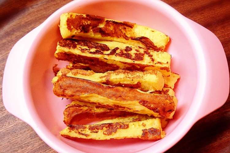 離乳食 フレンチトースト 砂糖不要 レシピ 作り方 By Katoriebis クックパッド 簡単おいしいみんなのレシピが361万品