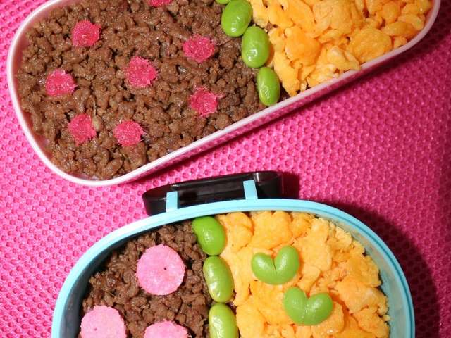 エレガントそぼろ 弁当 可愛い 最高の動物画像