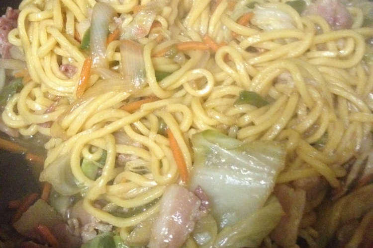 炒麺 チャーメン 撈麺 ローメン レシピ 作り方 By Mizuka クックパッド