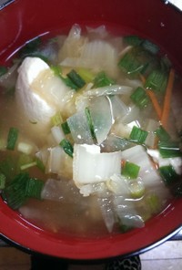 豆腐と白菜のとろみ ホクホク 和風スープ