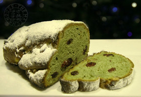 クリスマス和風抹茶シュトーレン