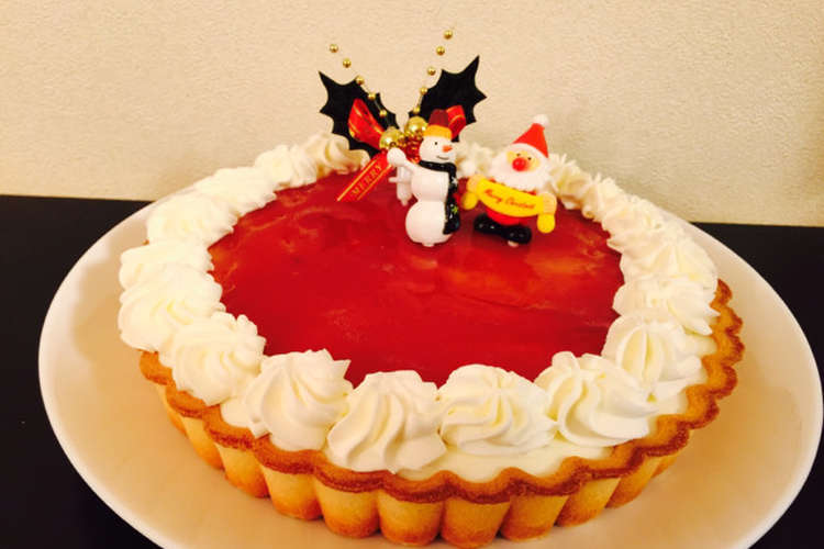 クリスマス レアチーズケーキ レシピ 作り方 By Cook あや クックパッド 簡単おいしいみんなのレシピが349万品