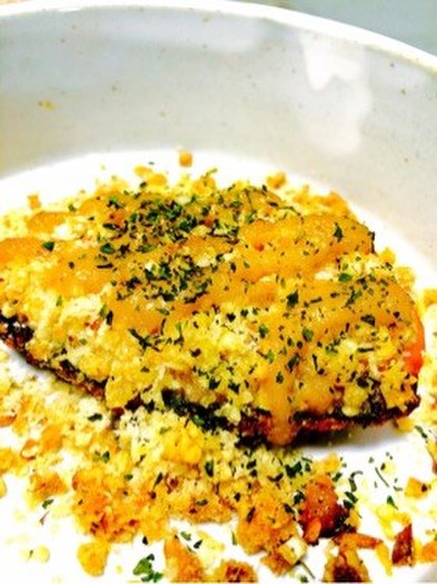 【15分】バルサミコマヨで＊鮭のパン粉焼の写真