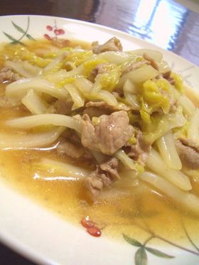 ごはんに合う☆白菜のオイスターソース炒め